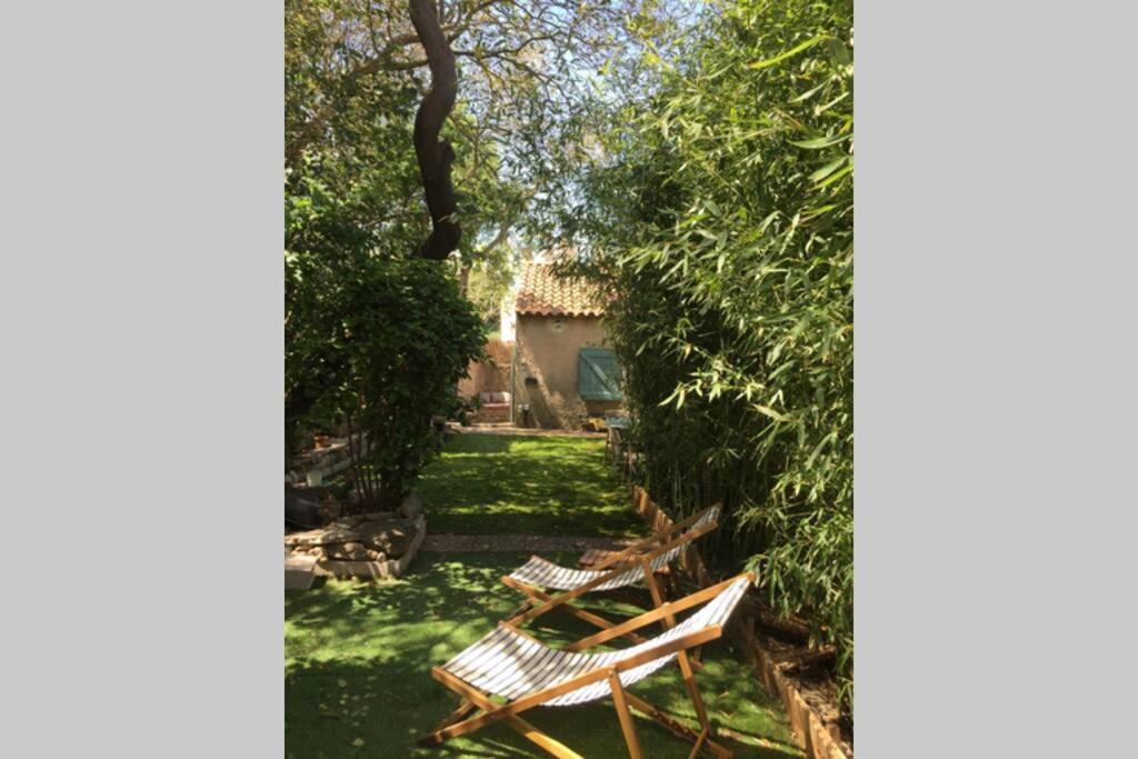 La Cassirene - Maisonnette Centre Cassis - Jardin エクステリア 写真